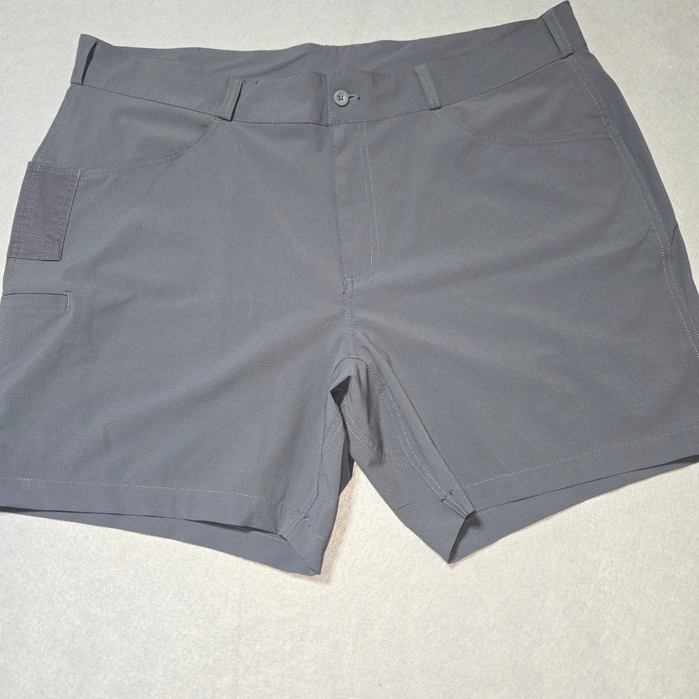 Grunt Style Mens Tactical Performance Shorts Gray Size 42 Ripstop Stretch EDC